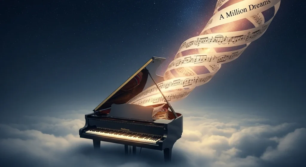 a million dreams piano