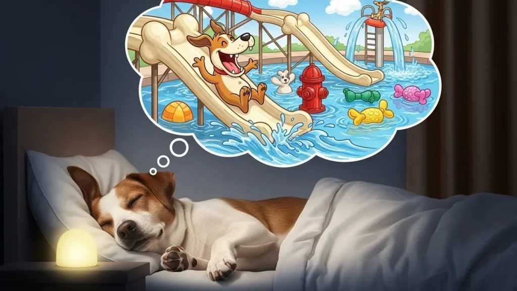 can dogs have wet dreams