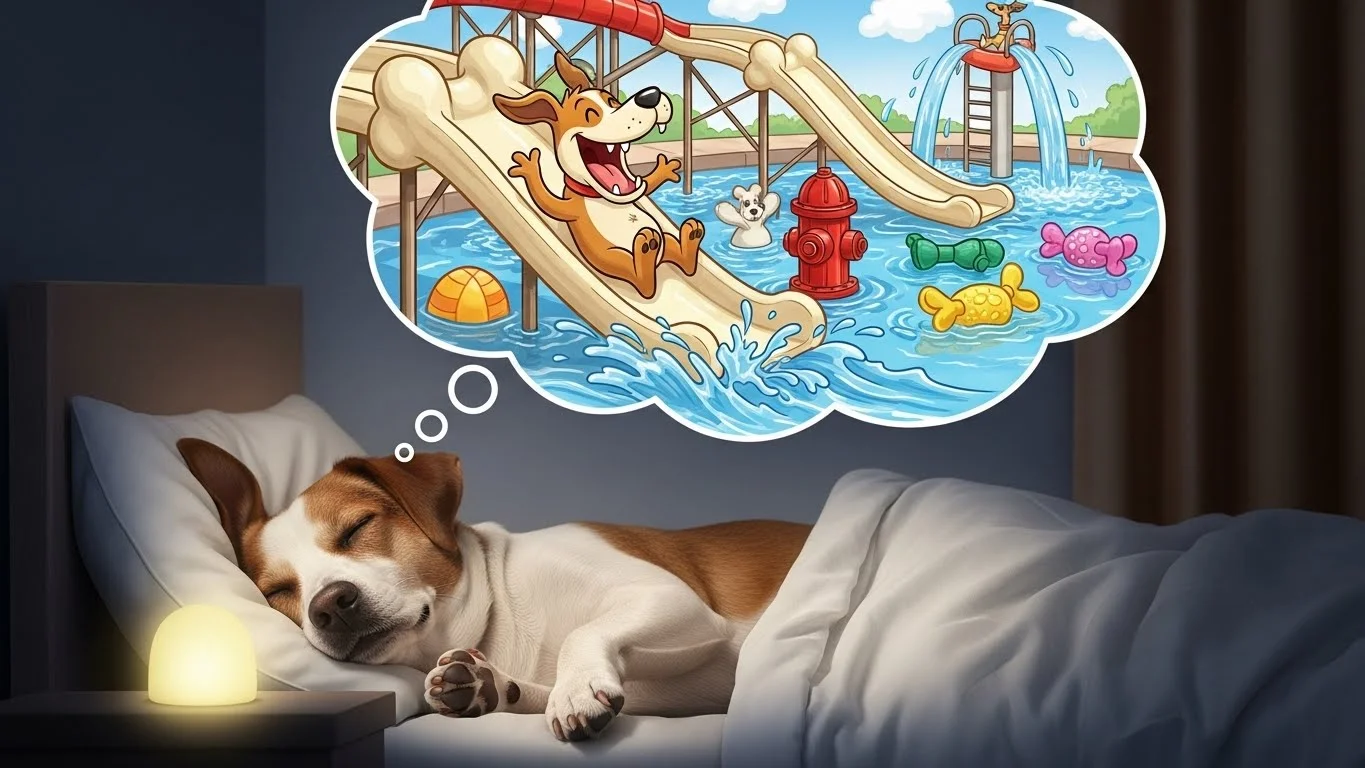 can dogs have wet dreams