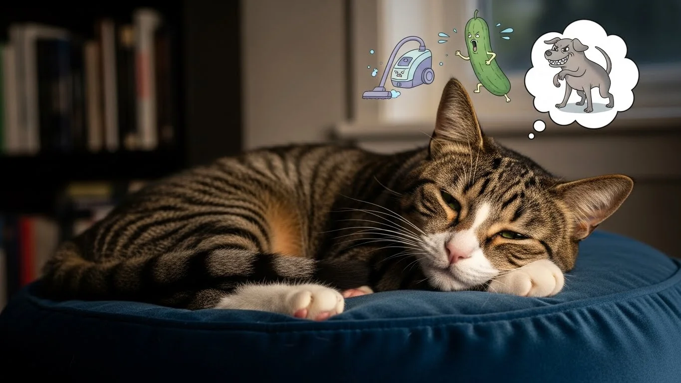 do cats have bad dreams