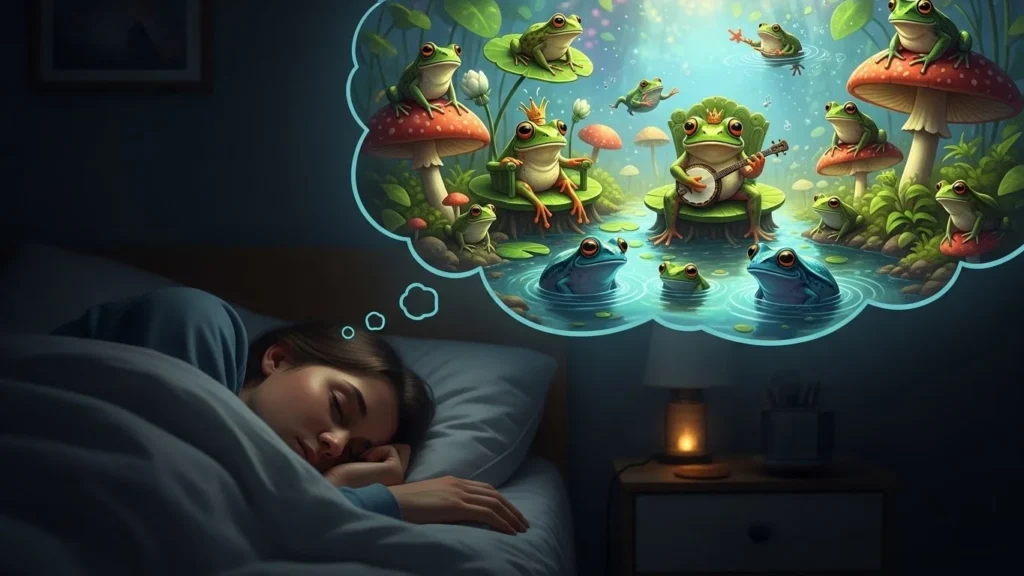 dreams about frogs