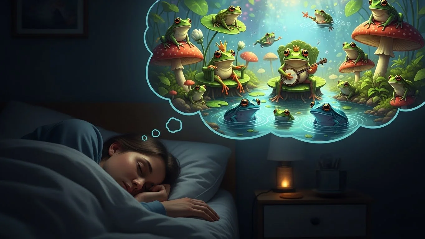 dreams about frogs
