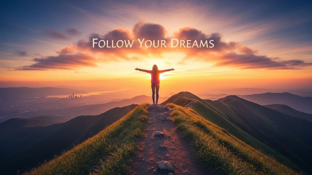 follow your dreams