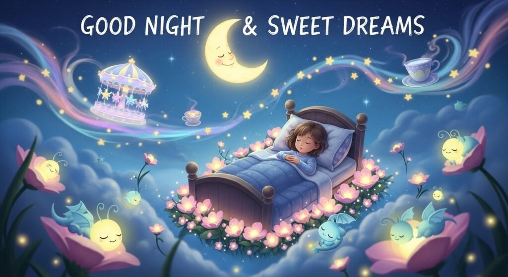 good night and sweet dreams