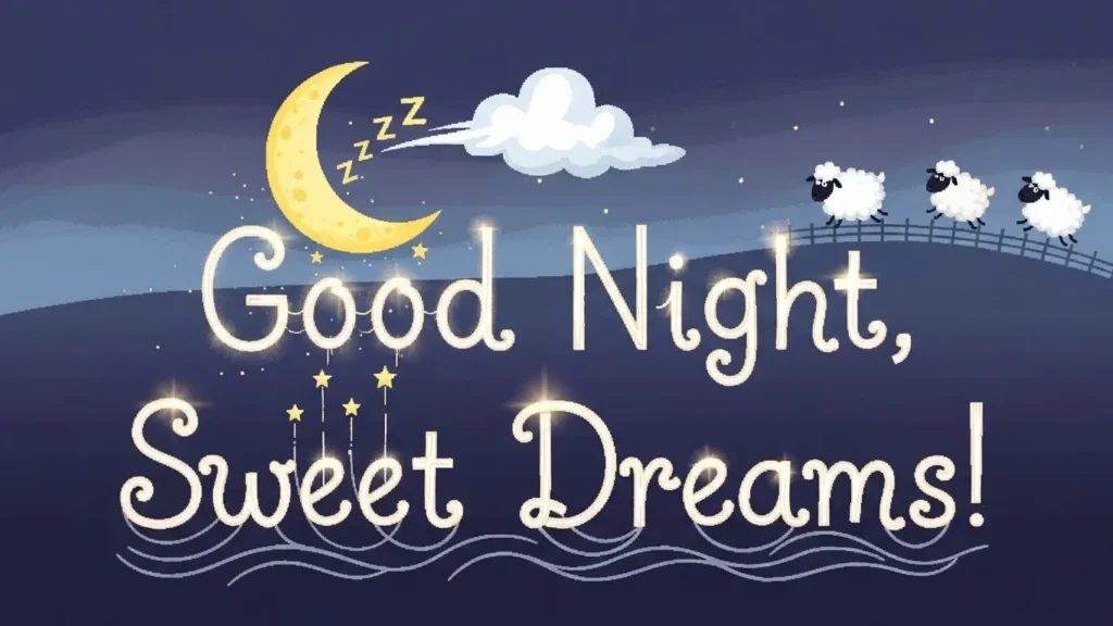 good night sweet dreams gif