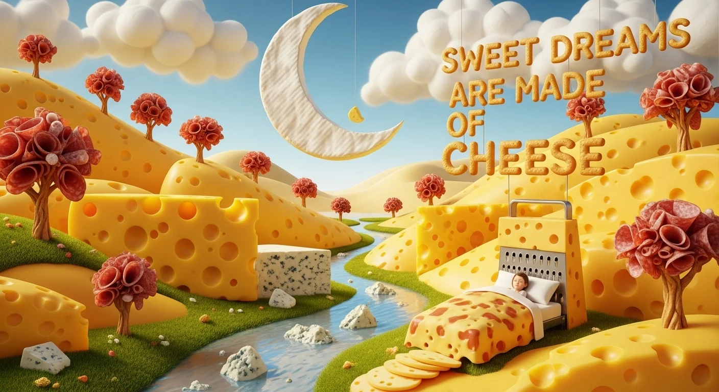 sweet dreams are made of cheese