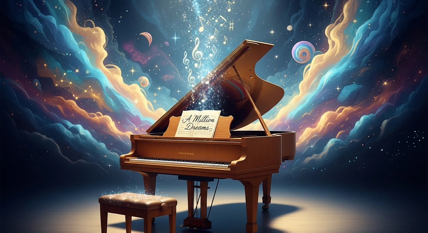 Million Dreams piano