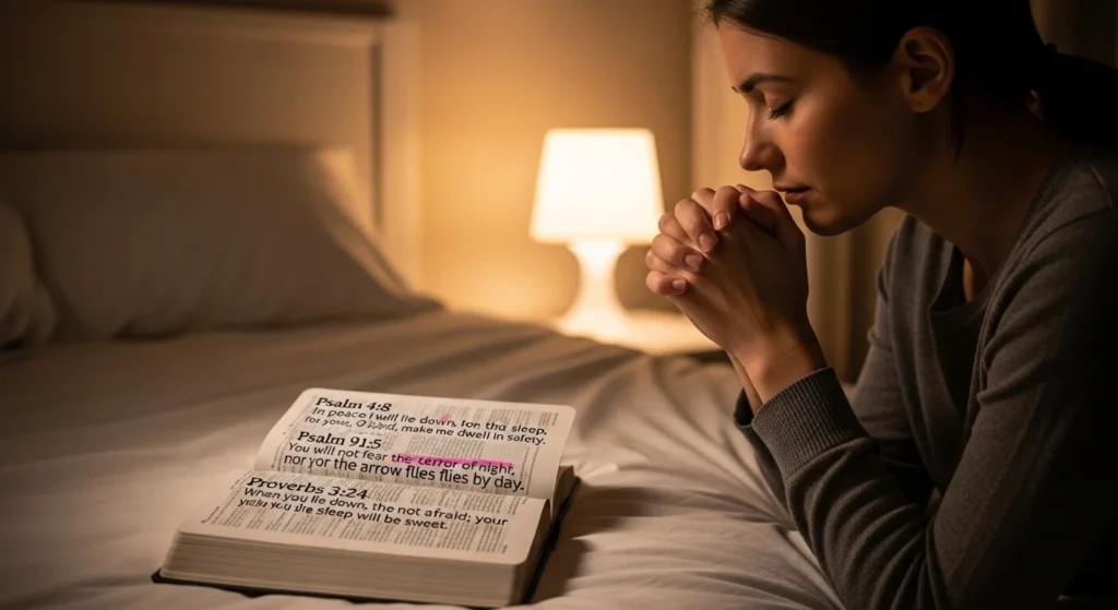 bible verses to pray against bad dreams