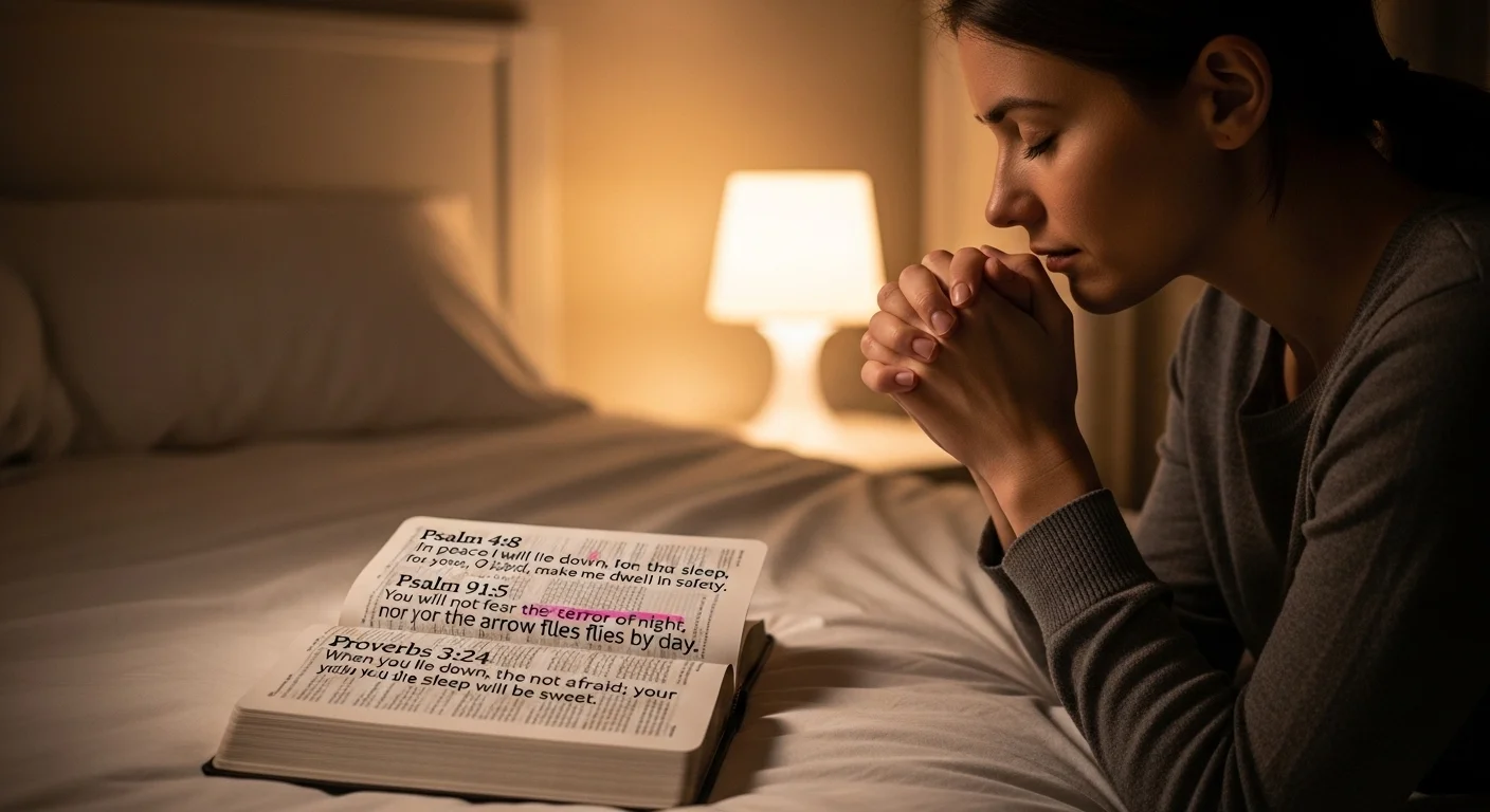 bible verses to pray against bad dreams