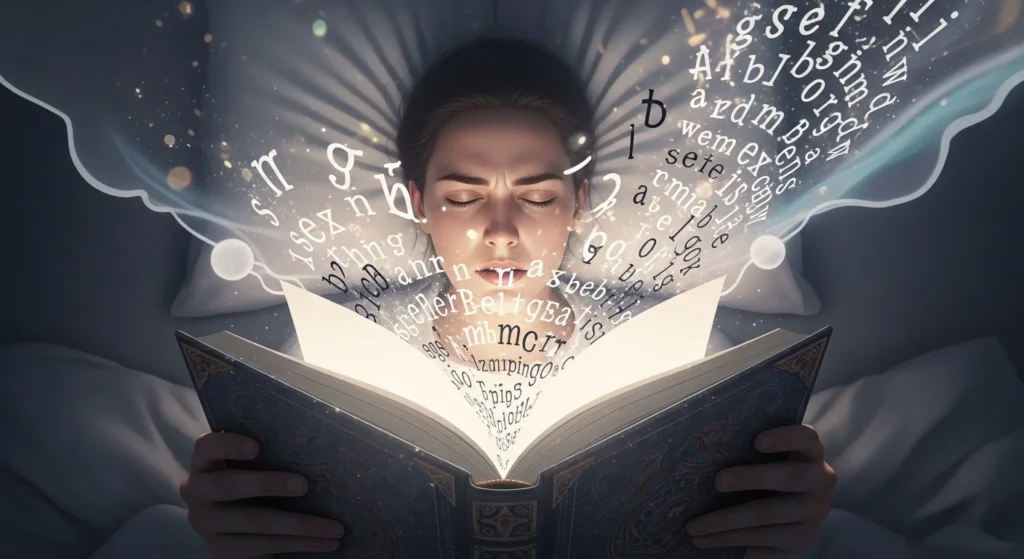 can you read in dreams