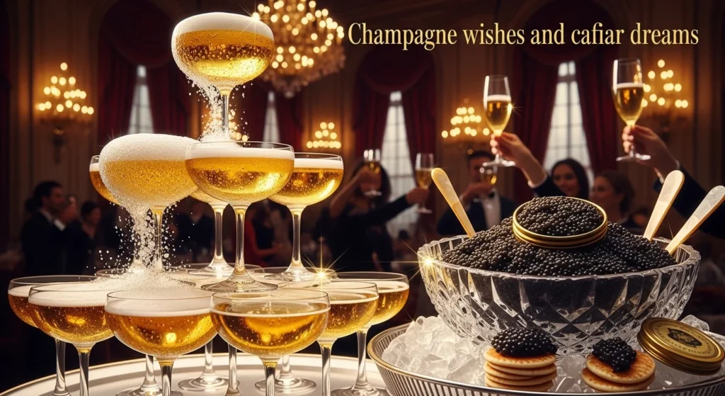 champagne wishes and caviar dreams