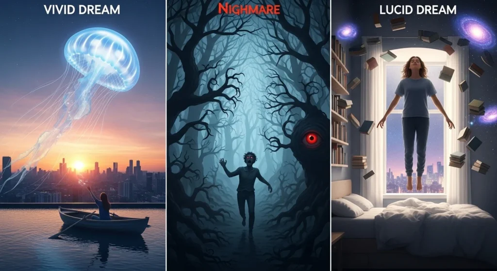 different types of dreams