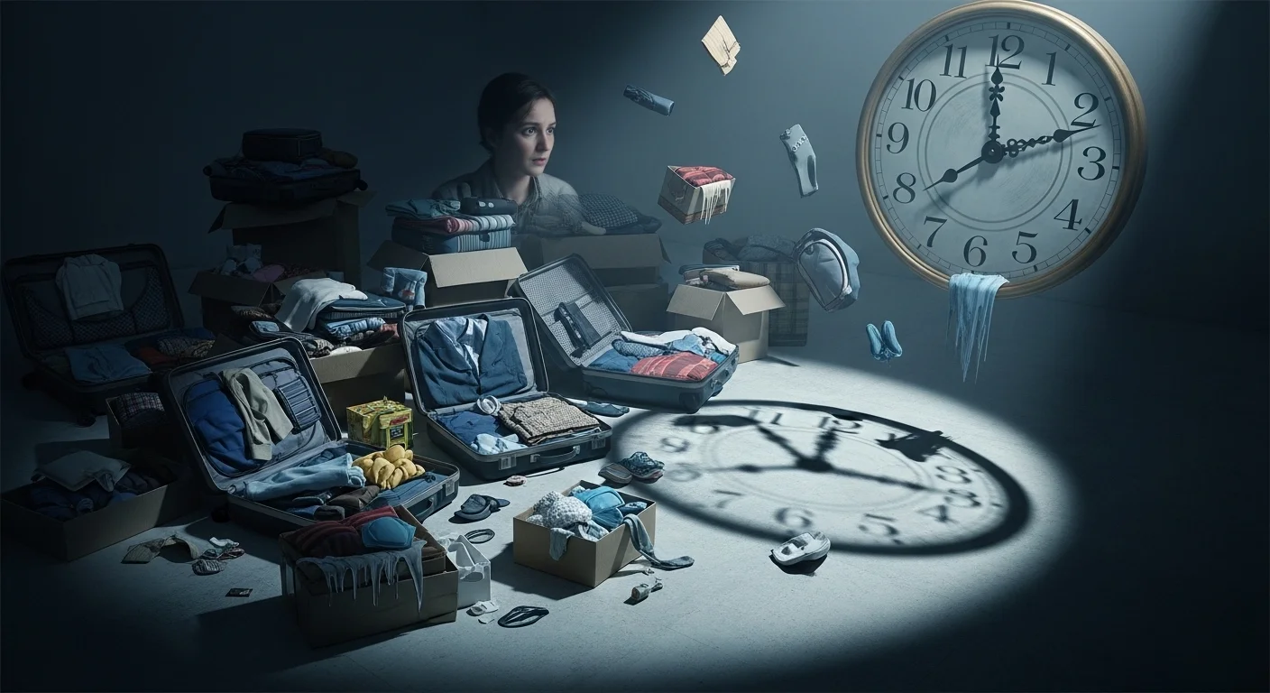 dreams about packing and running out of time