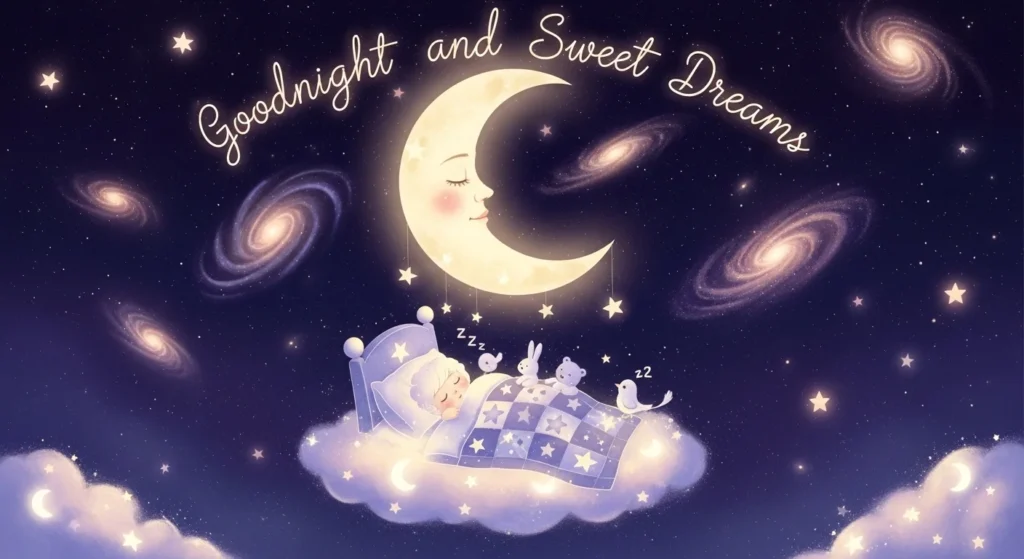 goodnight and sweet dreams