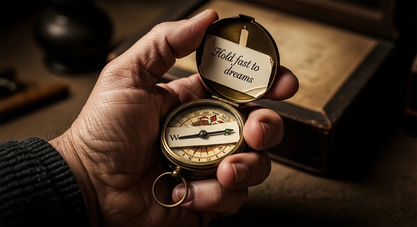 hold fast to dreams