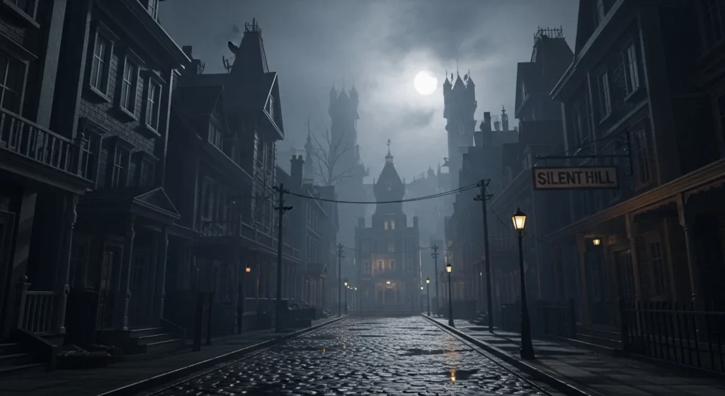 in my restless dreams i see that town