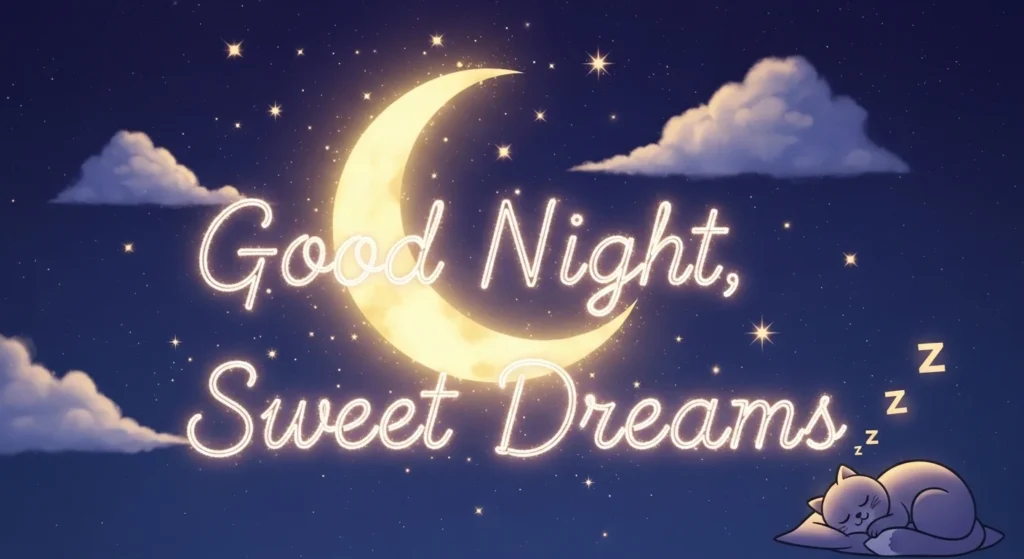 new good night sweet dreams gif