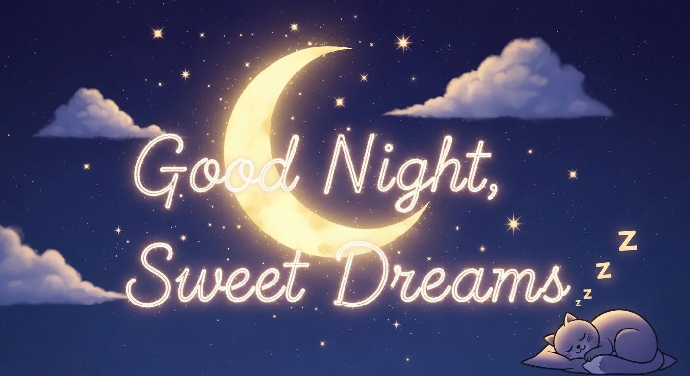 new good night sweet dreams gif