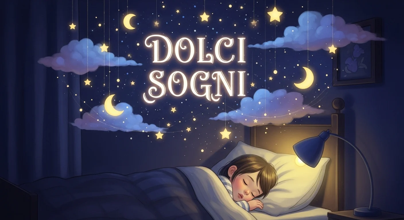 sweet dreams in italian