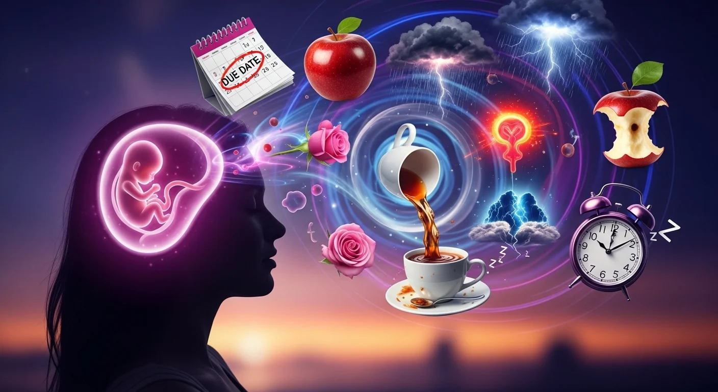 vivid dreams early pregnancy or pms