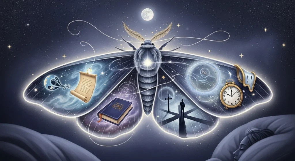 what do moths symbolize in dreams
