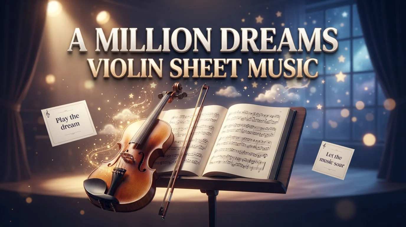 A Million Dreams Violin Sheet Music
