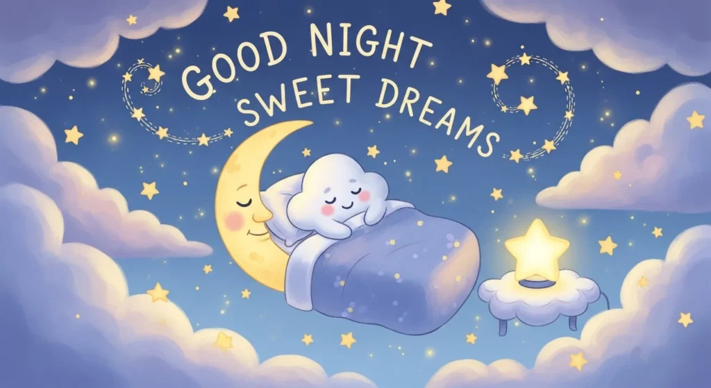 Cute Good Night Sweet Dreams