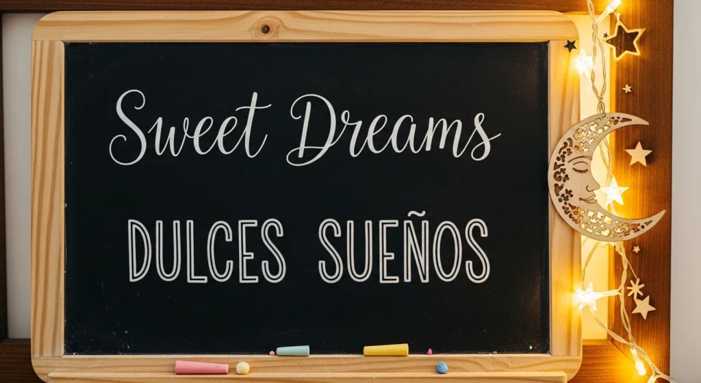 How to Say Sweet Dreams in Spanish