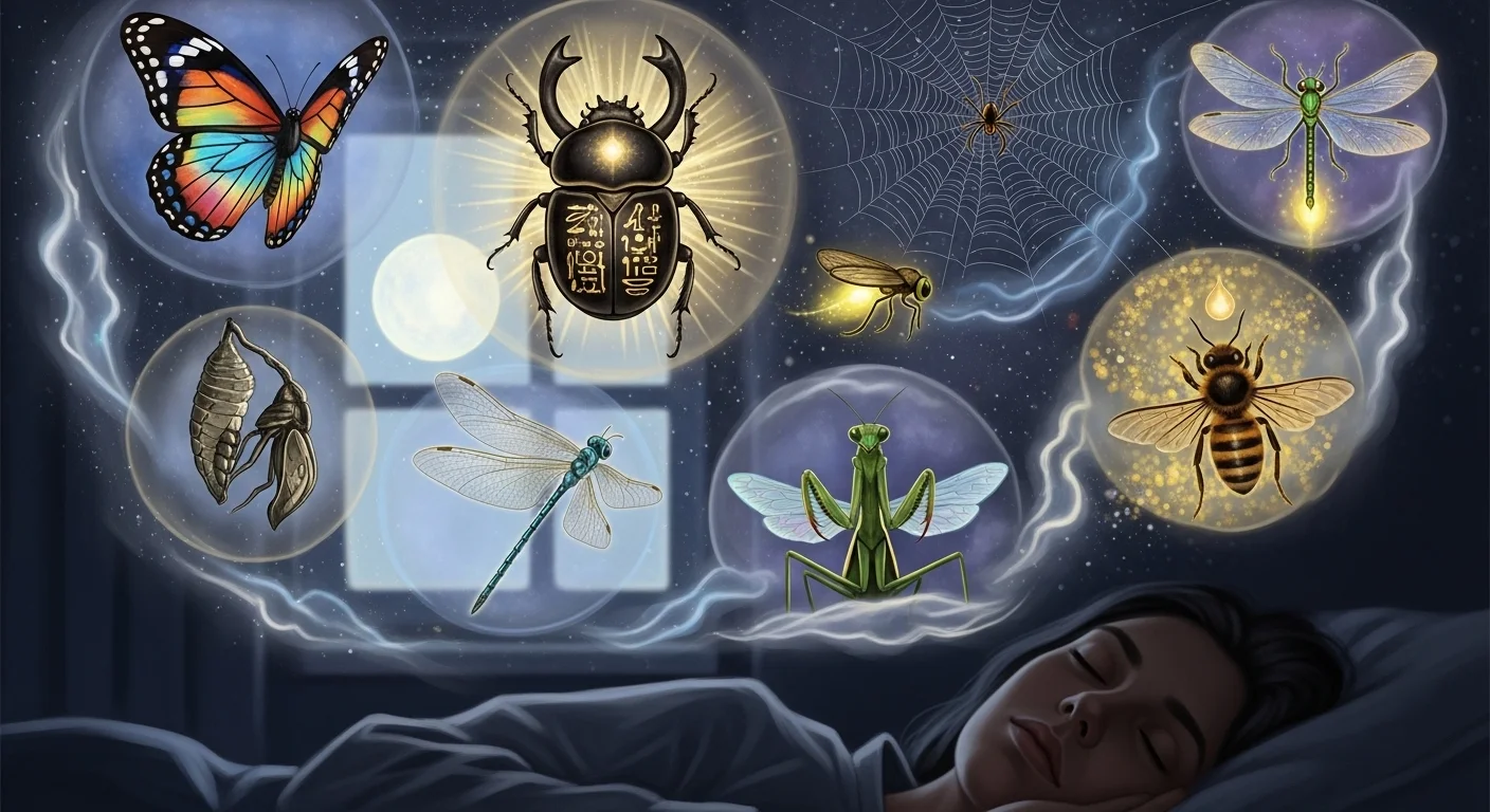 spiritual meaning of insects in dreams