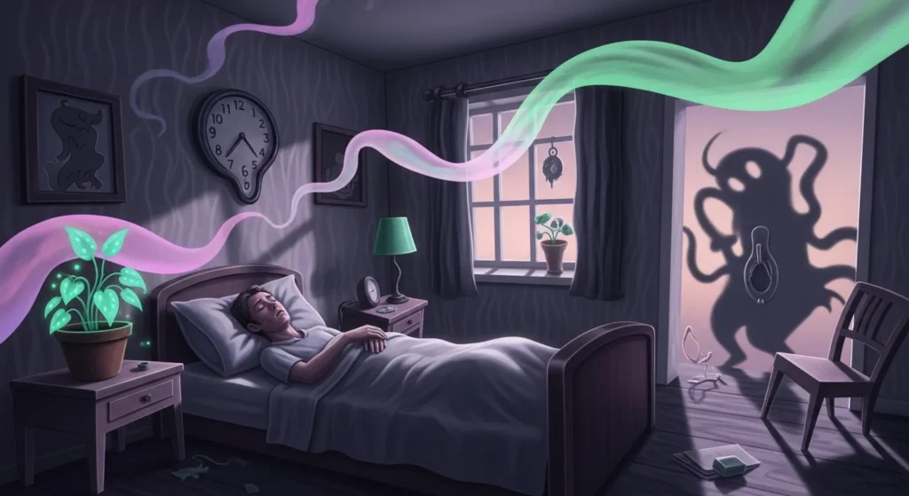 weird dreams when sick