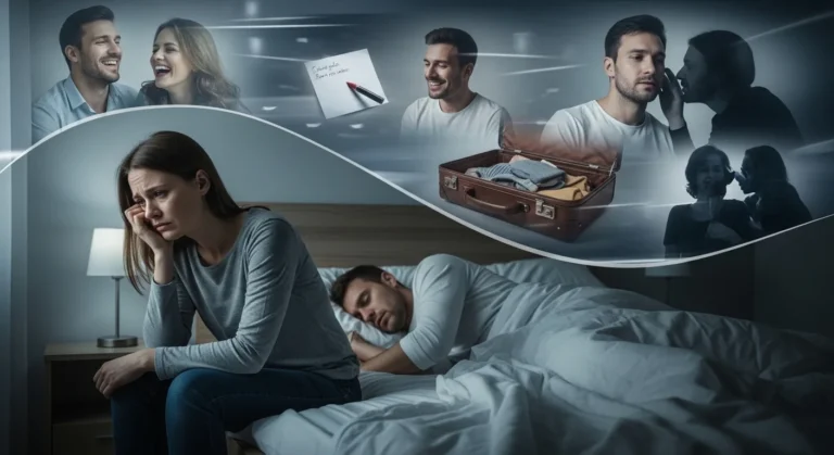 why do i have dreams of my husband cheating on me