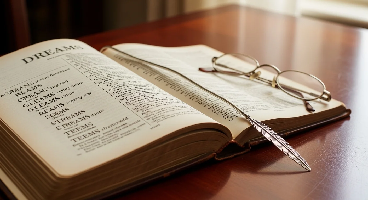 words that rhyme with dreams