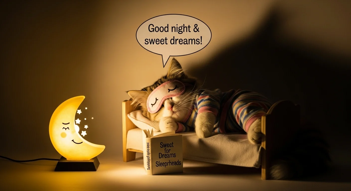 Good night sweet dreams messages