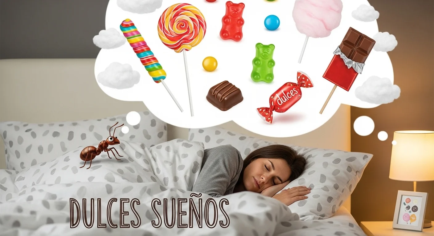 Sweet dreams in Spanish to a woman