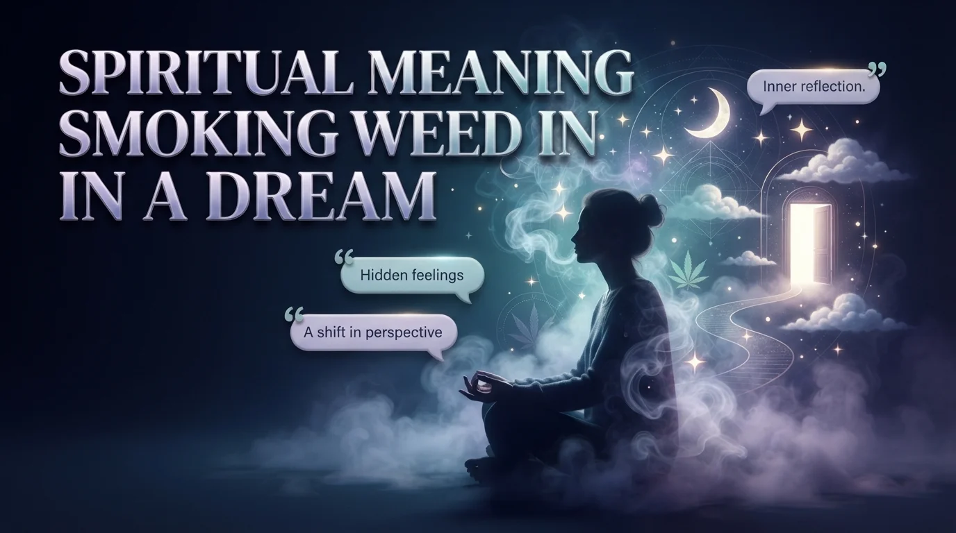 Spiritual Meaning of Smoking Weed in a Dream