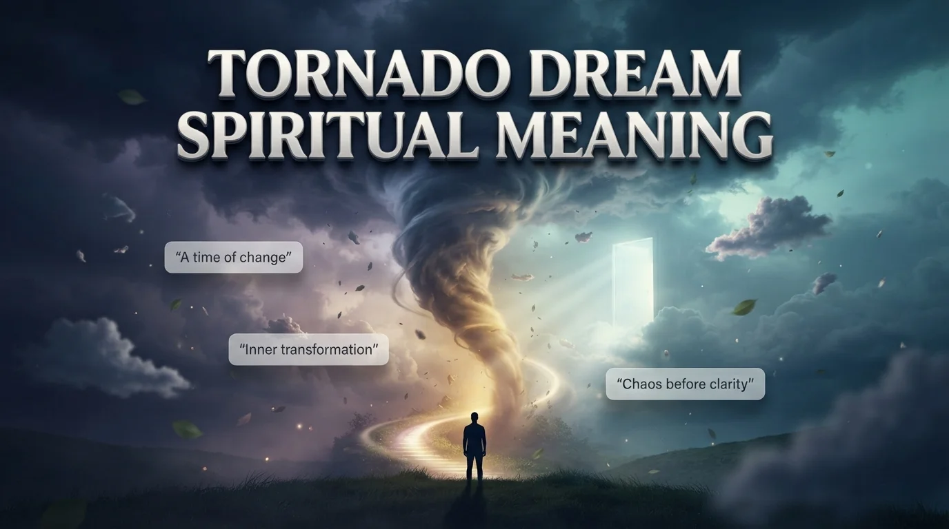 Tornado Dream Spiritual Meaning